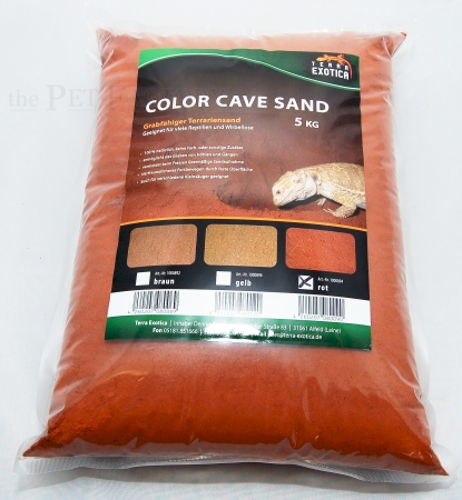 Color Cave Sand - H�hlensand rot 5kg