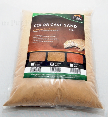 Color Cave Sand - H�hlensand gelb 5kg